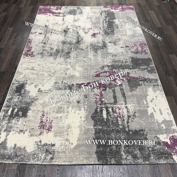 Ковер Турция Современный Дизайн 23 Сиреневый